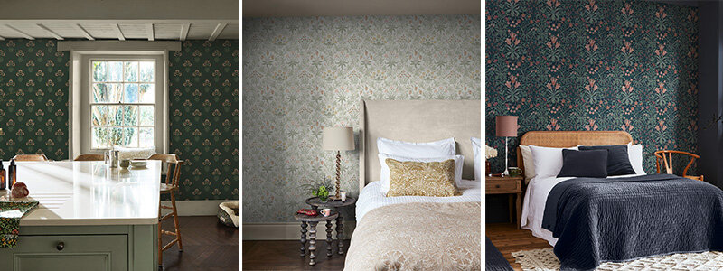William Morris at Home II Wallpaper Collection