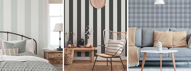 Galerie Essential Stripes Wallpaper Collection