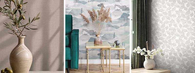 Galerie Boho Fine Linen Wallpaper Collection
