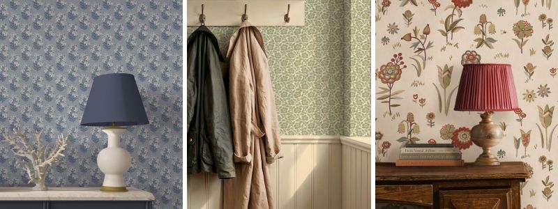 Mulberry Home Garden Party Wallpaper Collection