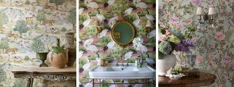Sidney Paul & Co Estate Papers Wallpaper Collection