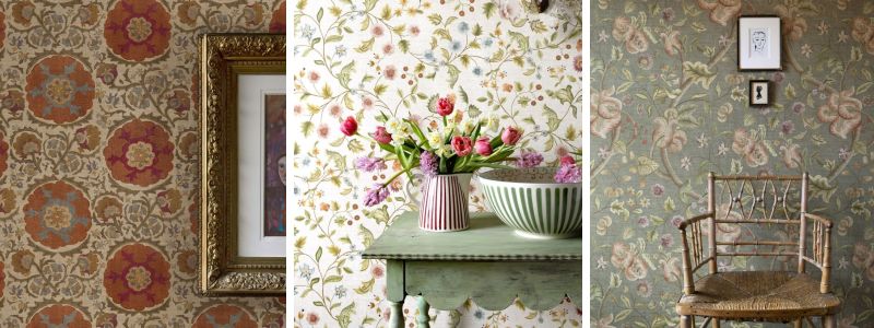 Sidney Paul & Co Rosetti Wallpaper Collection