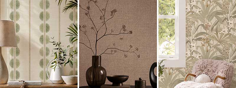 Esselle Home Exotic Islander Wallpaper Collection