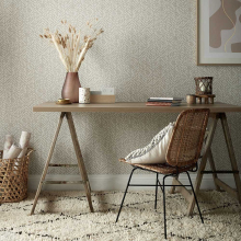 Willow Wallpaper - Pearl - by 1838 Wallcoverings