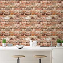 Rustic Brick Wallpaper - by Albany