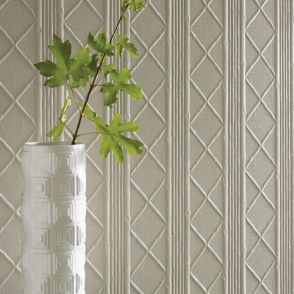 Cane Wallpaper - Paintable - by Lincrusta
