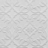 Papier peint Maxwell - Blanc - Anaglypta. Cliquez pour en savoir plus et lire la description.
