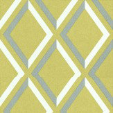 Pompeian Wallpaper - Grey / White / Lime - by Cole & Son. Click for more details and a description.