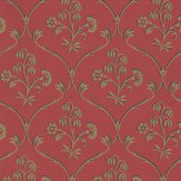 Cranford Wallpaper - Cherry - by Little Greene. Click for more details and a description.