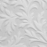 High Leaf Wallpaper - White - by Anaglypta. Click for more details and a description.