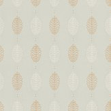 Cones Daybreak Wallpaper - Soft Blue - by Little Greene. Click for more details and a description.