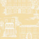 Hampstead Yellow Apple Wallpaper - by Little Greene. Click for more details and a description.