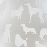 Best In Show Wallpaper - Ivory / Silver - by Osborne & Little. Click for more details and a description.