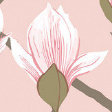 Magnolia Wallpaper - Pink - by Cole & Son. Click for more details and a description.