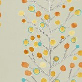 Berry Tree Wallpaper - Beige / Multi - by Scion. Click for more details and a description.