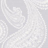 Rajapur Wallpaper - Dove Grey - by Cole & Son. Click for more details and a description.