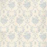 Saratoga Toile Wallpaper - Blue - by Ralph Lauren. Click for more details and a description.