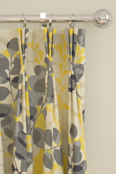 Lunaria Curtains - Cream/ Sunflower/ Gull  - by Scion. Click for more details and a description.