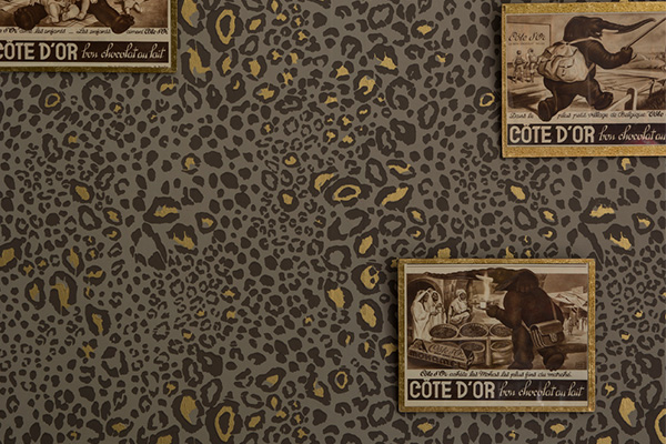 Ocelot Wallpaper - Brown - by Farrow & Ball