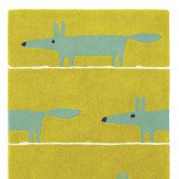 Mr Fox Rug - Mustard  - by Scion. Click for more details and a description.