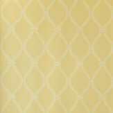Crivelli Trellis Wallpaper - Yellow - by Farrow & Ball. Click for more details and a description.