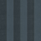 Plain Stripe Wallpaper - Ebony - by Farrow & Ball. Click for more details and a description.