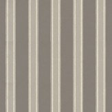 Block Print Stripe Wallpaper - Clay / Light Grey / White - by Farrow & Ball. Click for more details and a description.
