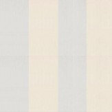 Broad Stripe Wallpaper - Off White / Sky Blue - by Farrow & Ball. Click for more details and a description.