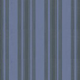 Papier peint Tented Stripe - Bleu nuit - Farrow & Ball. Cliquez pour en savoir plus et lire la description.