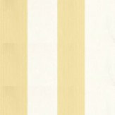 Broad Stripe Wallpaper - Butter / White - by Farrow & Ball. Click for more details and a description.