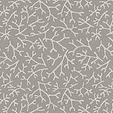 Samphire Wallpaper - Grey - by Farrow & Ball. Click for more details and a description.