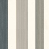 Papier peint Chromatic Stripe - Marron / gris / noir / blanc - Farrow & Ball. Cliquez pour en savoir plus et lire la description.