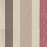 Papier peint Chromatic Stripe - Crème / rose / taupe / marron - Farrow & Ball. Cliquez pour en savoir plus et lire la description.