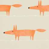 Mr Fox Wallpaper - Ginger - by Scion. Click for more details and a description.