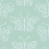 Camberwell Beauty  Wallpaper - Pale Verdigris - by Mini Moderns. Click for more details and a description.