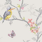 Phoebe  Wallpaper - Grey - by Albany. Click for more details and a description.