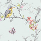 Phoebe  Wallpaper - Duck Egg - by Albany. Click for more details and a description.