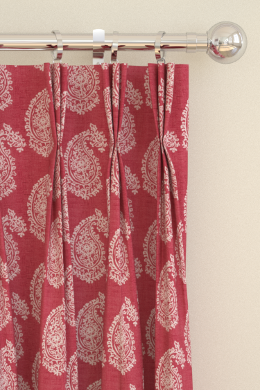 Harriet Curtains - Raspberry - by Studio G. Click for more details and a description.