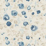 Maude Fabric - Chambray - by Studio G. Click for more details and a description.