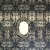 Tapestry Moss Wallpaper - Dark Grey - by Kandola. Click for more details and a description.