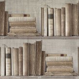 Lexicon Wallpaper - Brown - by Sidney Paul & Co. Click for more details and a description.