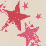 All Star Wallpaper - Red / Off White - by Barneby Gates. Click for more details and a description.