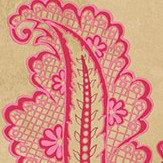 Papier peint Paisley Hot Pink - Rose chaud - Barneby Gates. Cliquez pour en savoir plus et lire la description.