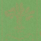 Lucky Charms Georgian Green Wallpaper - by Barneby Gates. Click for more details and a description.