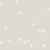 Papier peint Stars - Gris et blanc - Cole & Son. Cliquez pour en savoir plus et lire la description.