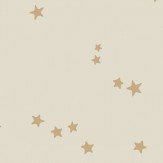 Papier peint Stars - Chamois et or - Cole & Son. Cliquez pour en savoir plus et lire la description.