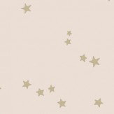 Papier peint Stars - Rose et or - Cole & Son. Cliquez pour en savoir plus et lire la description.