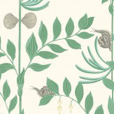 Secret Garden Wallpaper - Dark Green - by Cole & Son. Click for more details and a description.