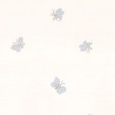 Peaseblossom Wallpaper - White & Lilac - by Cole & Son. Click for more details and a description.