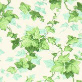 Hedara Fabric - Green - by Sanderson. Click for more details and a description.